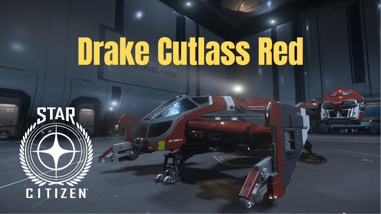 Drake Cutlass Red Ship Tour - Star Citizen 4.3.1 - YouTube