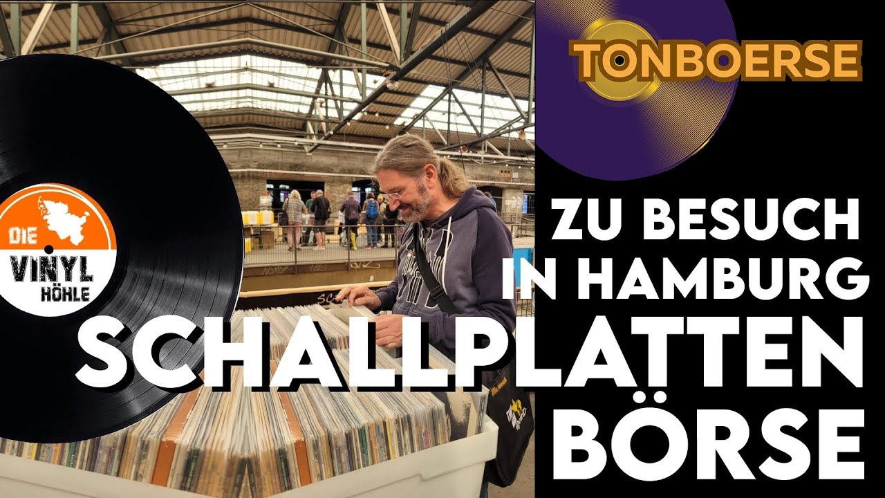 SCHALLPLATTEN-BÖRSE IN HAMBURG - Was findest man auf der Tonbörse?  
