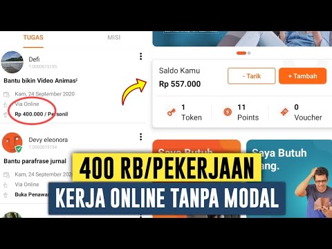 Cara Mendapatkan Uang Dari Internet - Tanpa Modal. 