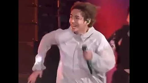 BTS ' so what ' (jk and v running and playing with water)  performance FESTA MUSTER SOWOOZOO day 1