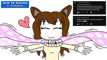 Thanks for giving me this precious opportunity. (About Kpop GD Hunters creation process)