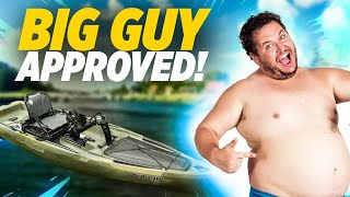 7 Fishing Kayaks for Big Guys  SUPER STABLE!