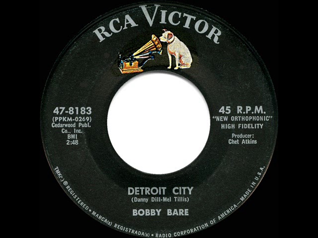 1963 HITS ARCHIVE: Detroit City - Bobby Bare class=