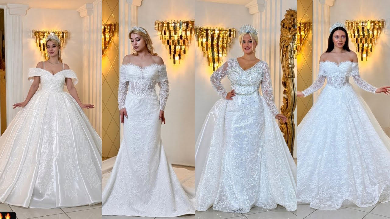 Top Trending Wedding DRESSES For 2026 |#gownglamour #bridal #usa