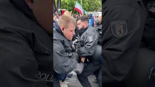 Berlin Police use tear gas against pro-Palestine demonstrators at Nakba anniversary protest