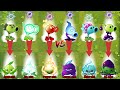 PvZ 2 Gameplay - All Peashooters &amp; All Mint Plants Vs Strongman Gargantuar