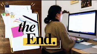 so, i finished writing another book  writing vlog