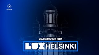 LUX 2024 HELSINKI 4K / WELTRAUMGRAFIK HELIX (MULTICAM VIEW) / ФЕСТИВАЛЬ СВЕТА ХЕЛЬСИНКИ