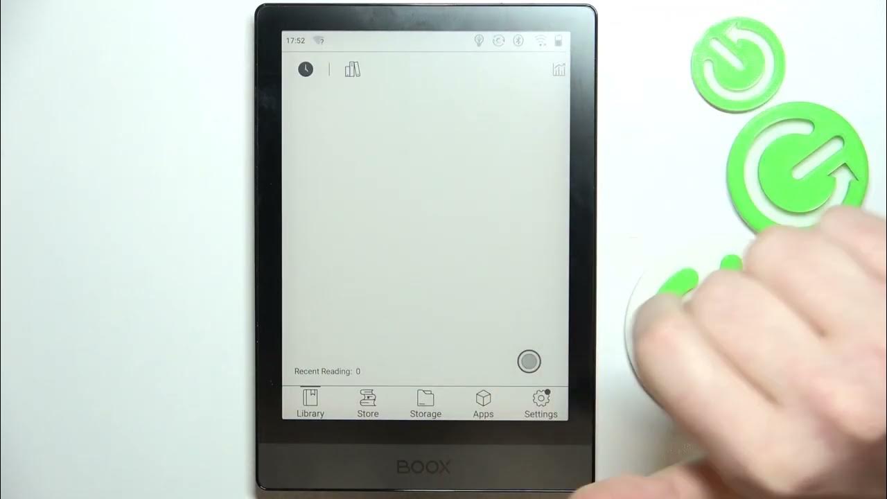 onyx-boox-poke-3-how-to-change-screen-contrast-level-youtube