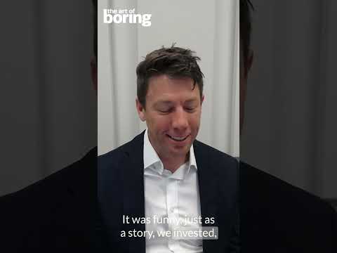 Humility after a good trade  "Maybe. We'll see."   #investing #artofboring  #podcast