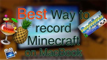 How to record minecraft on mac