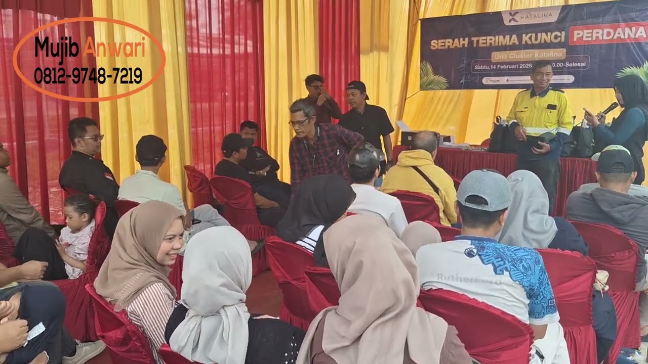 PURI HARMONI 8 | CLASTER KATALINA SERAH TERIMA KUNCI PERDANA