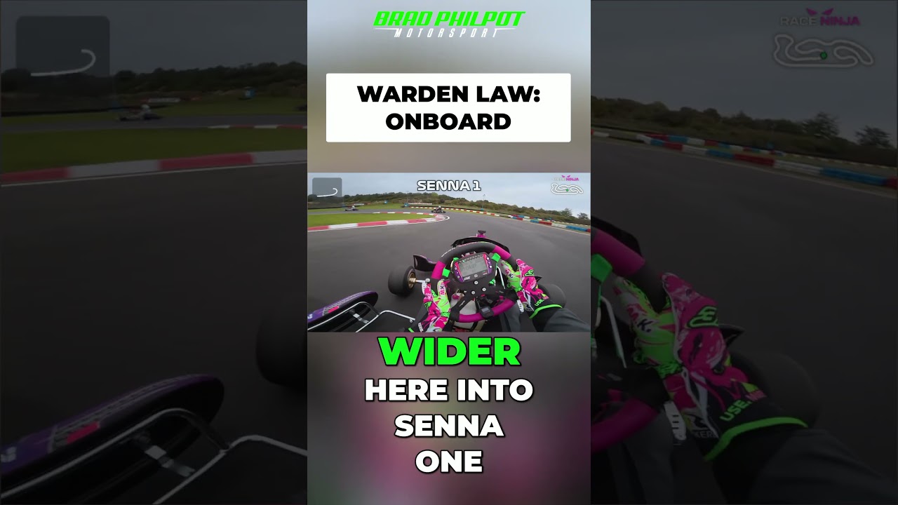 Thumbnail of Brad Philpot's video Warden Law Kart Track Onboard #Karting #Onboard #WardenLaw