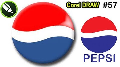 Corel Draw मे Pepsi का Logo कैसे बनायें  How To Make Pepsi Logo In Corel Draw #CorelDraw19 #057