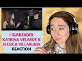 Voice Teacher Reacts to I Surrender by Katrina Velarde & Jessica Villarubin