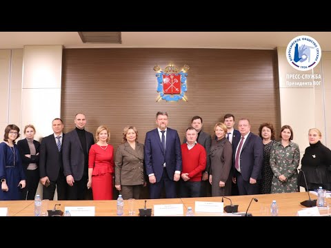 Рабочая встреча с вице-губернатором Санкт-Петербурга