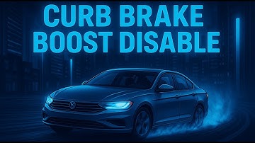 Brake and curb speed boost disable script