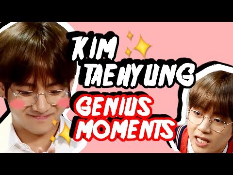 BTS V KIM TAEHYUNG GENIUS MOMENTS 7