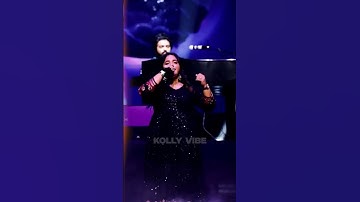 Thumbnail of Pirai Thedum ❤️🎵 Gv Prakash - Saindhavi Live Performance 😇 #trending #love #music #concert #shorts