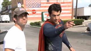 Man of steel (2013) behind the scenes #1