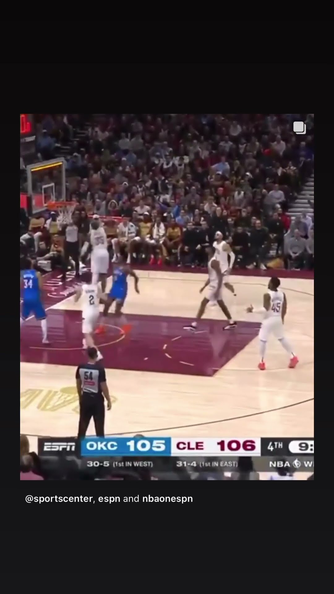 Leans in #hoodnews #jalenwilliams #okcthunder #NBA #basketball #shortvideo #omg #how #wow #wtf #us