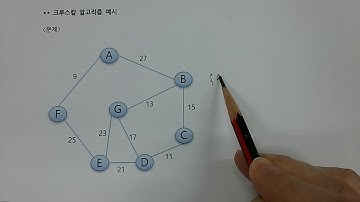 기술사 - 알고리즘 - 크루스칼 알고리즘