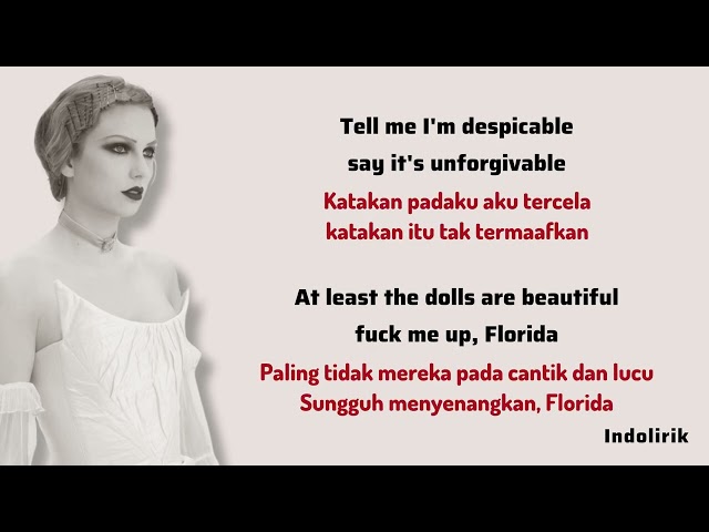 Florida!!! - Taylor Swift ft Florence + The Machine | Lirik Terjemahan class=