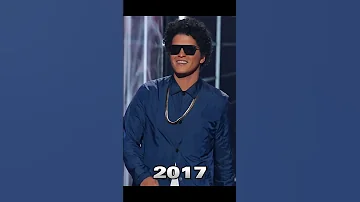 Bruno Mars Transformation 2023✨️...#youtubeshorts #viral #brunomars #shorts