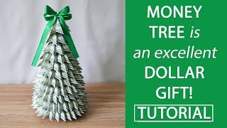 MY MONEY TREE | Dollar Gift and Craft Tutorial DIY (NProkuda)