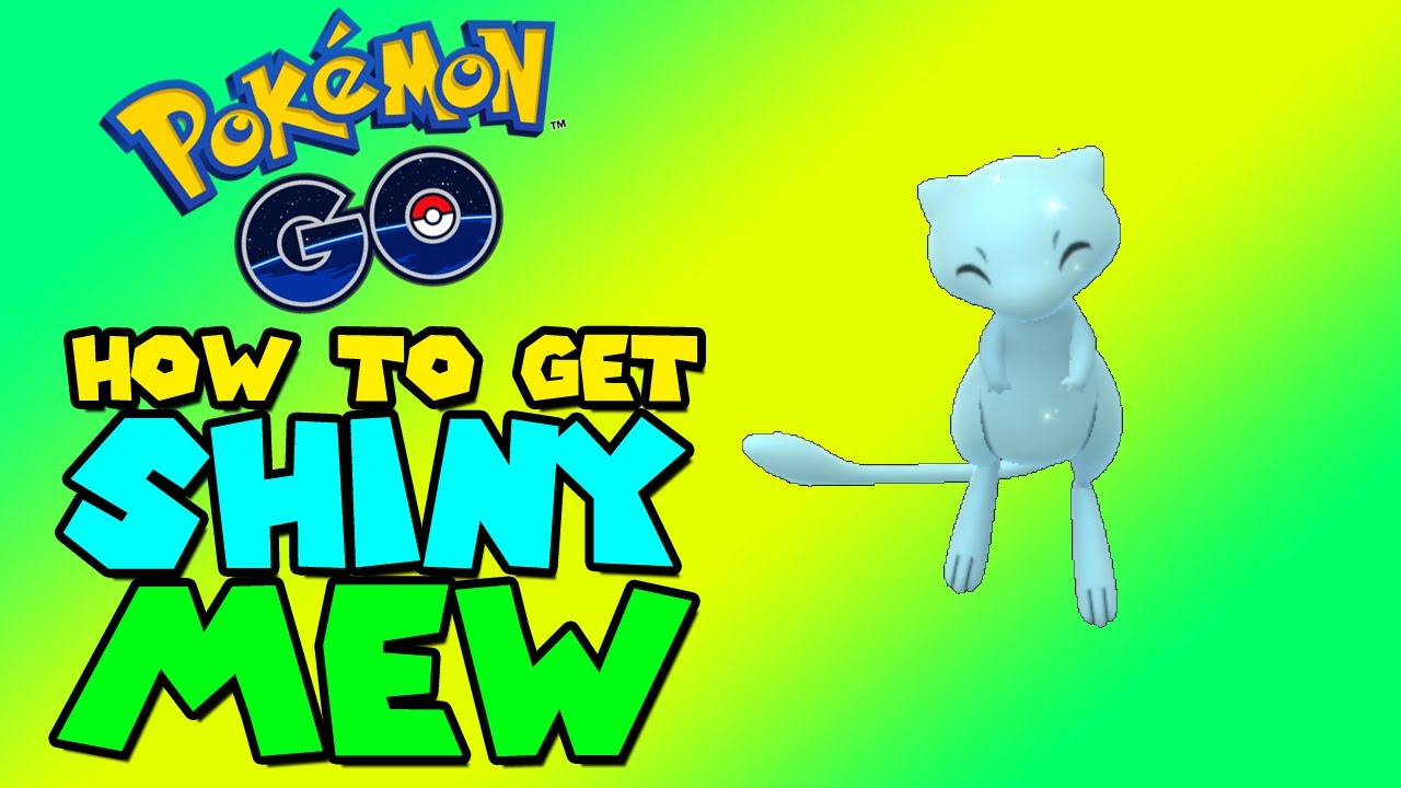 HOW TO GET SHINY MEW in Pokemon Go All in One Special Research YouTube