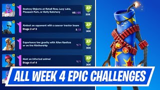 All Week 4 Epic Quest Challenges Guide in Fortnite - How to complete Week 4 Epic Quests in Season 7