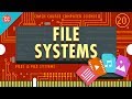 Files  file systems crash course computer science 20