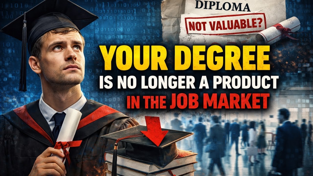Don't Be a Graduate With NOTHING to Sell Except Your Degree! (The Hard Truth)