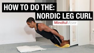 How to do the Nordic Leg Curl | Mindful Mover