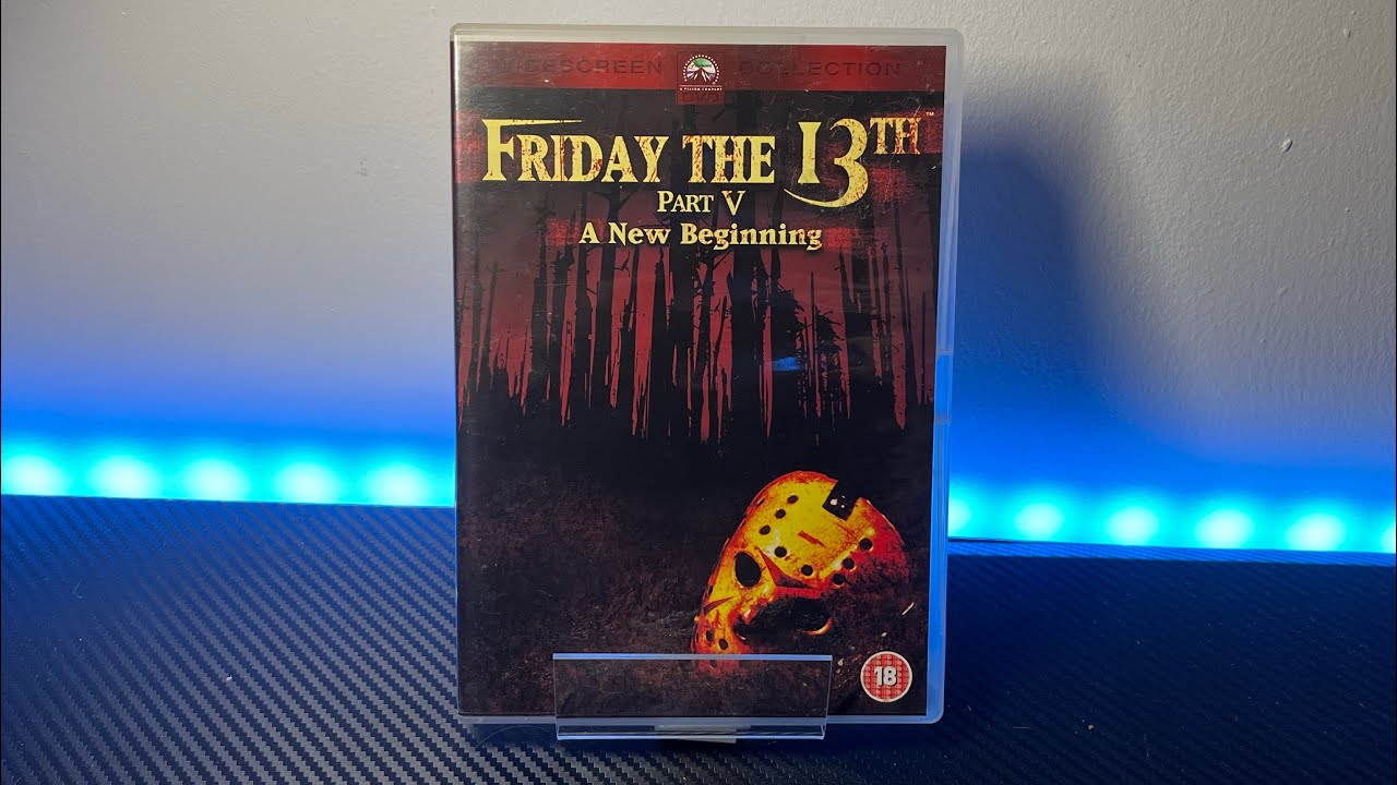 Friday The 13th Part V A New Beginning DVD Unboxing - Paramount ...