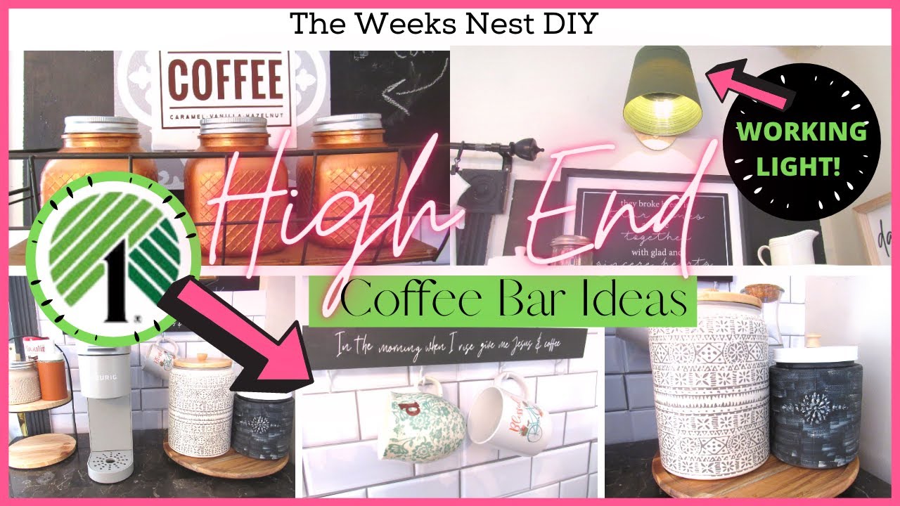 BUDGET FRIENDLY COFFEE BAR - Stylin by Aylin