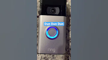 My New Ring Video Doorbells Sound Shorts 
