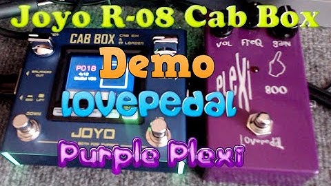 Joyo Cab Box R-08 Demo (No Talking)