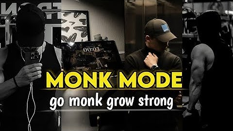 how to unlock crazy focus in 2025|| MONK MODE