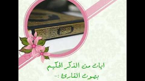 ايات من سوره العنكبوت بصوت القارئ وديع اليمني ..