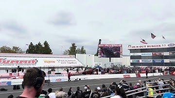 Cruz Pedregon vs Spencer Hyde  at The NHRA Winternationals 3/30/25