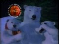Cocacola polar bear family 1997