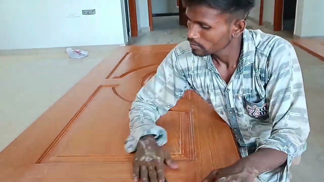 Wood, Natural PU Polish Kaise Karte hai Main Door Darvaja YouTube