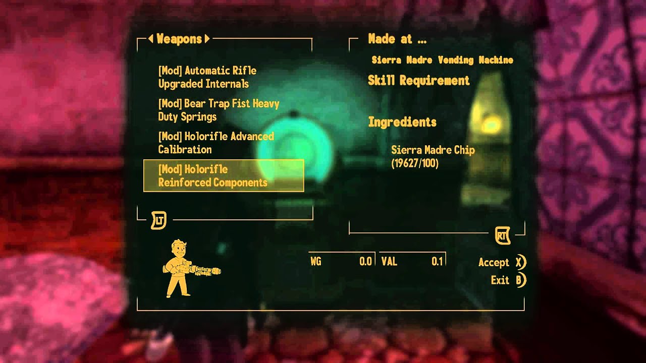 Fallout 3 Mods - Holorifle by Ledgerewskie - 