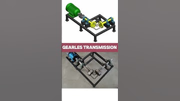 Gearless Transmission using Elbow mechanism 📌 #mechanical #engineering #cad #project #prototype #3d