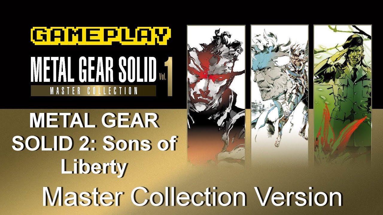Lance McDonald on X: Metal Gear Solid Master Collection Vol. 1
