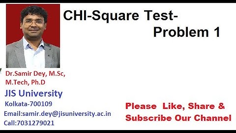 Chi Square Test