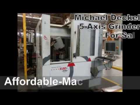 Compare to Schneeberger Corvus Gemini Norma Aries- Michael Deckel CNC tool grinder
