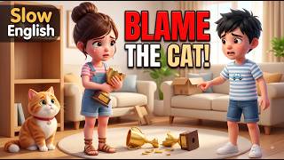 “Don’t Take the Cat Away!” Alex’s Tearful Confession Stunned Everyone! 😱| Slow English (Level A2) | screenshot 4