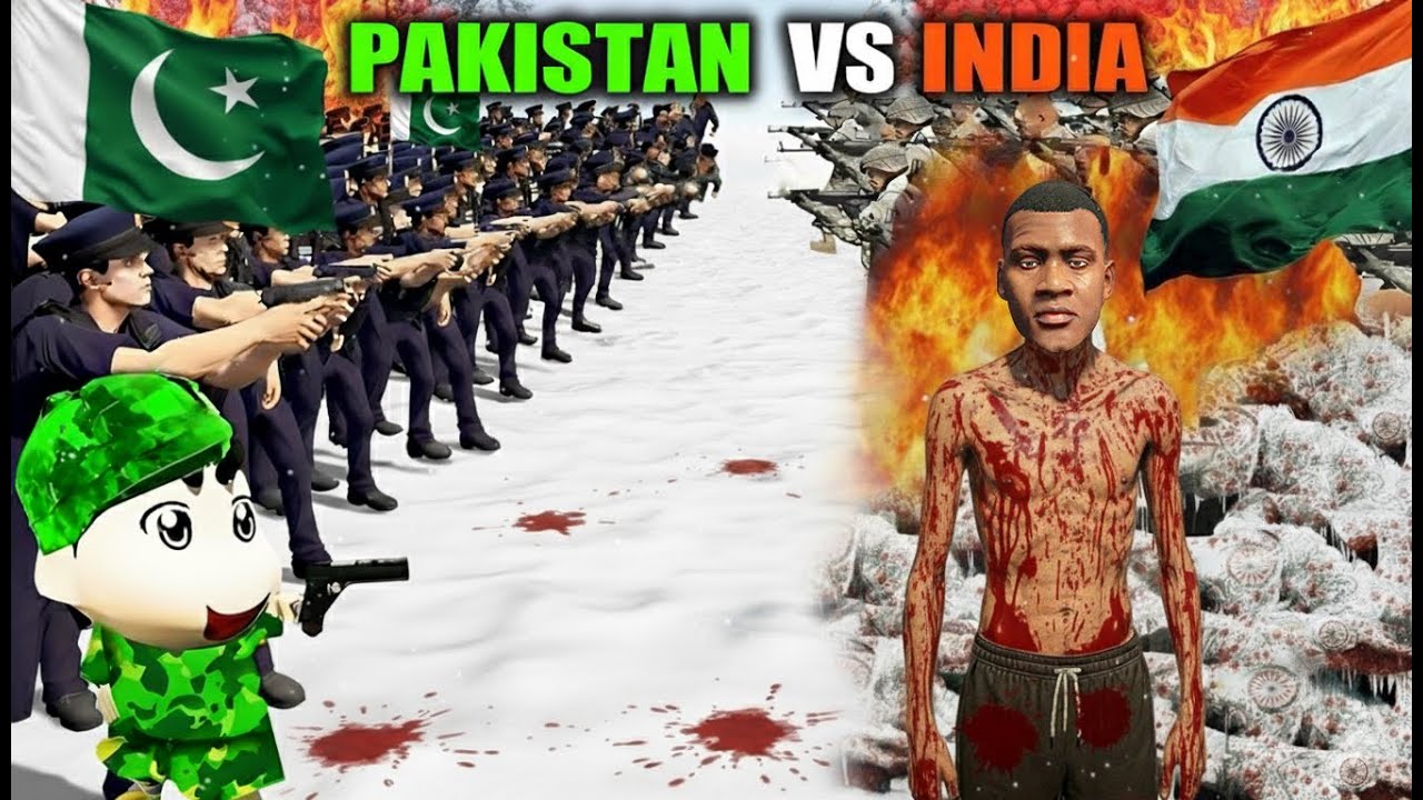 SHINCHAN'S ARMY VS. FBI (GTA 5 MOD) - Epic War for Los Santos!